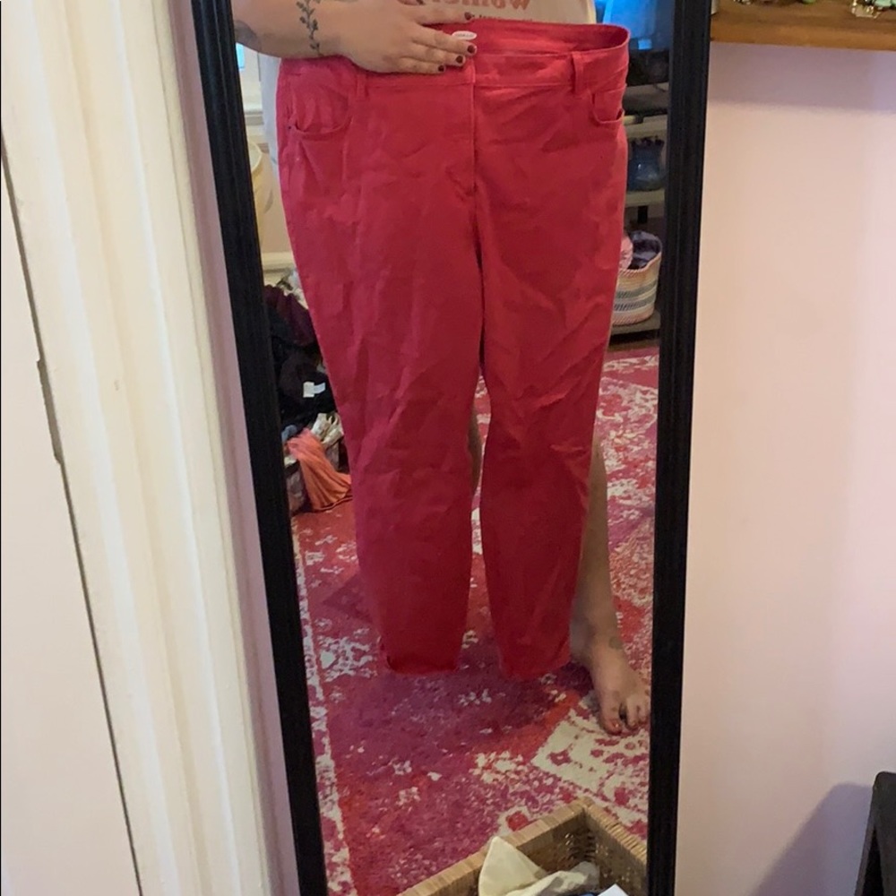 Pink Skinny Jeans